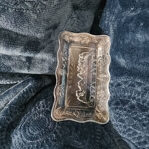 Elegant Silver Soap Dish